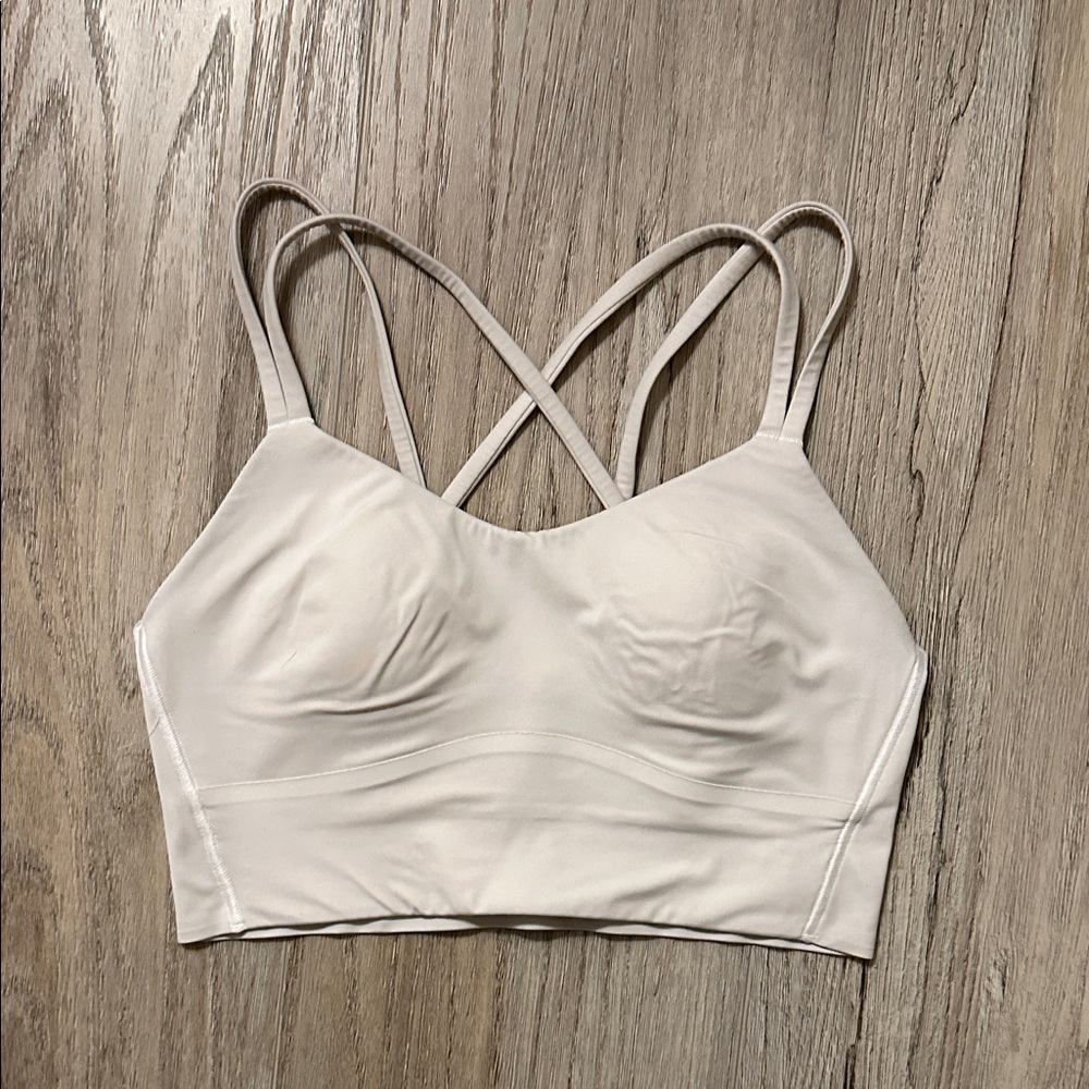 Lululemon Athletica white Sports Bra